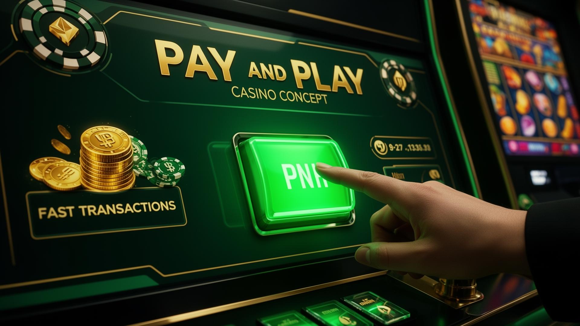 Vad är Pay and Play casino - spela utan registrering